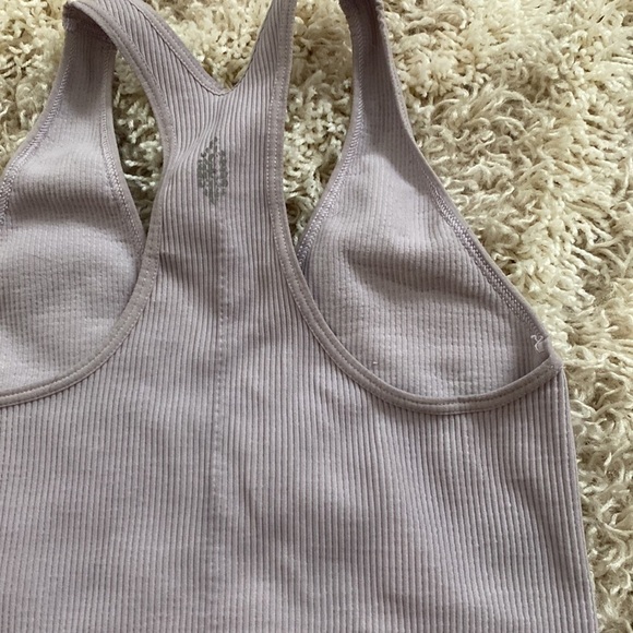 Free people Ribbed purple sports bra size small - Picture 3 of 3